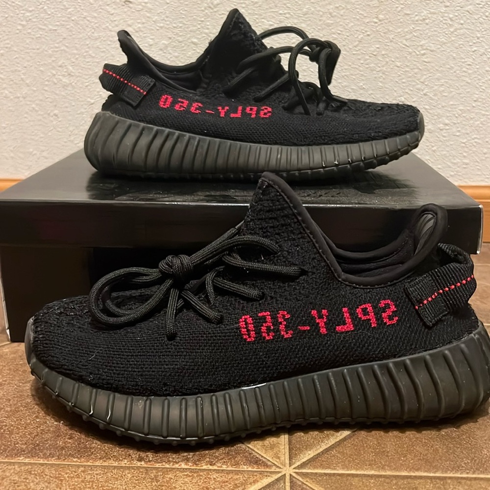 Yeezy shoes bred color wave